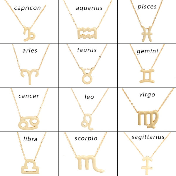 Zodiac Sign Necklace - iBay Direct