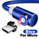 INIU 2m Magnetic Cable Micro USB Type C Adapter Charger Fast Charging For iPhone XS Max Samsung Charge Magnet Android Phone Cord - iBay Direct