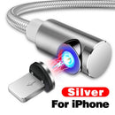 INIU 2m Magnetic Cable Micro USB Type C Adapter Charger Fast Charging For iPhone XS Max Samsung Charge Magnet Android Phone Cord - iBay Direct