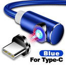 INIU 2m Magnetic Cable Micro USB Type C Adapter Charger Fast Charging For iPhone XS Max Samsung Charge Magnet Android Phone Cord - iBay Direct
