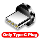 INIU 2m Magnetic Cable Micro USB Type C Adapter Charger Fast Charging For iPhone XS Max Samsung Charge Magnet Android Phone Cord - iBay Direct