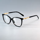 Sexy Cat Eye Ladies Khaki Square Glasses - iBay Direct