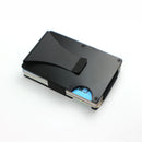 Portable ID Cardholder Clip Porte Carte Travel Metal Case - iBay Direct
