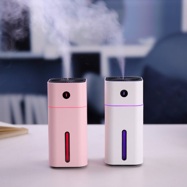 Ultrasonic air humidifier Aroma diffuser with LED night light - iBay Direct
