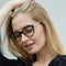 Sexy Cat Eye Ladies Khaki Square Glasses - iBay Direct