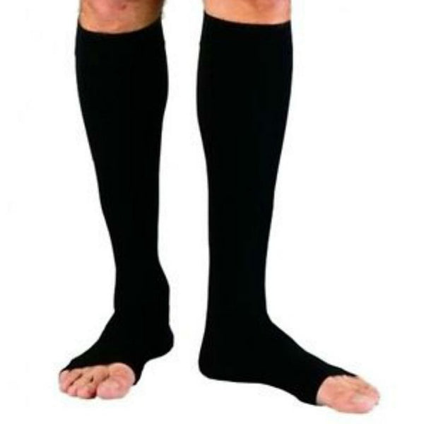 Zipped Open Toe Compression Socks - iBay Direct