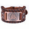Metal Engraved Scandinavian Viking Nordic Runes Bracelet Men - iBay Direct