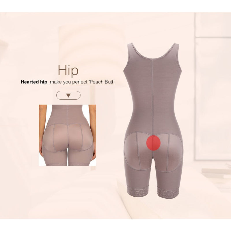 Lover Beauty Women Full Body Shaper Seamless Thigh Corset Tummy Control Underbust - iBay Direct