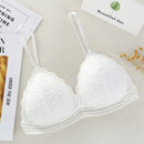 Sexy Deep V Lace Bra Wireless - iBay Direct