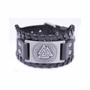 Metal Engraved Scandinavian Viking Nordic Runes Bracelet Men - iBay Direct