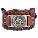 Metal Engraved Scandinavian Viking Nordic Runes Bracelet Men - iBay Direct