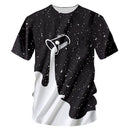 OGKB Customized T Shirts Sumer Tops Women/men Personalized Custom Picture Tshirt Print Galaxy Space 3D T-shirt Man Casual Tees - iBay Direct