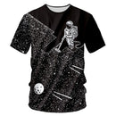OGKB Customized T Shirts Sumer Tops Women/men Personalized Custom Picture Tshirt Print Galaxy Space 3D T-shirt Man Casual Tees - iBay Direct