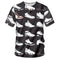 OGKB Customized T Shirts Sumer Tops Women/men Personalized Custom Picture Tshirt Print Galaxy Space 3D T-shirt Man Casual Tees - iBay Direct