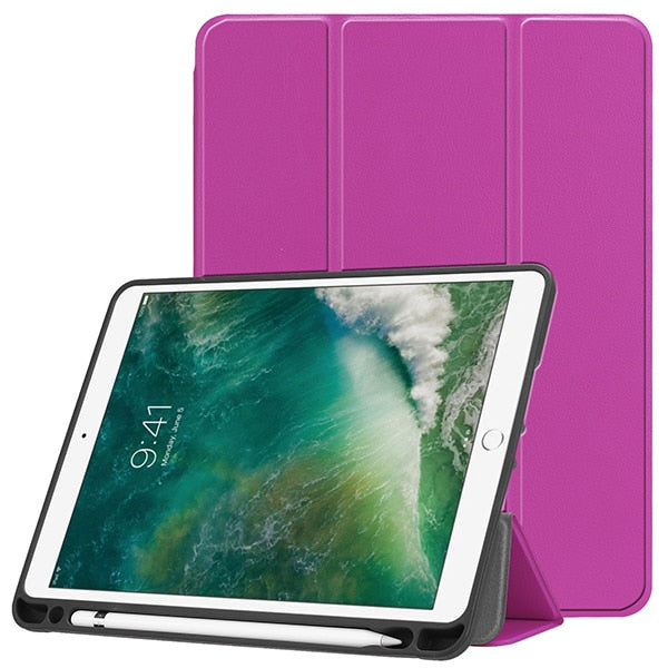 tablet case for Ipad air 3 10.5 2019 Silicone cover case for Ipad pro 10.5 TPU shell case for Ipad 10.5 with pencil holder - iBay Direct