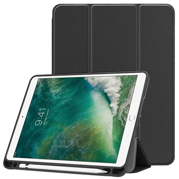 tablet case for Ipad air 3 10.5 2019 Silicone cover case for Ipad pro 10.5 TPU shell case for Ipad 10.5 with pencil holder - iBay Direct
