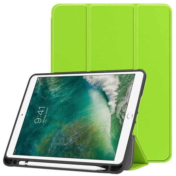 tablet case for Ipad air 3 10.5 2019 Silicone cover case for Ipad pro 10.5 TPU shell case for Ipad 10.5 with pencil holder - iBay Direct