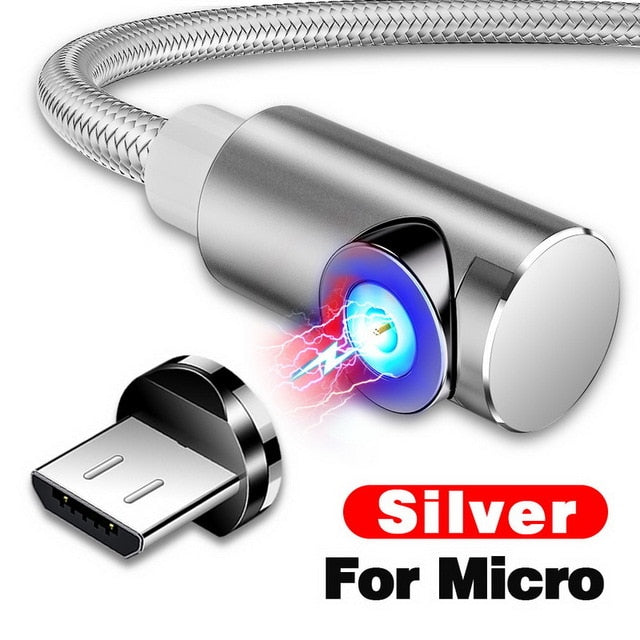 INIU 2m Magnetic Cable Micro USB Type C Adapter Charger Fast Charging For iPhone XS Max Samsung Charge Magnet Android Phone Cord - iBay Direct