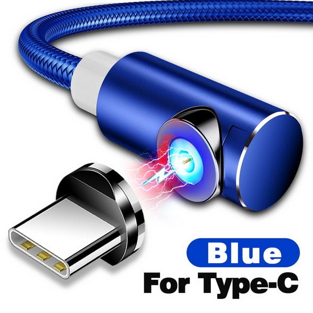 INIU 2m Magnetic Cable Micro USB Type C Adapter Charger Fast Charging For iPhone XS Max Samsung Charge Magnet Android Phone Cord - iBay Direct