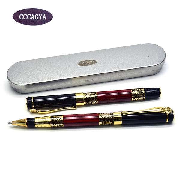Metal Gel pen 0.5mm tip Learn office school stationery Gift Luxury pen hotel business Writing ballpoint pen - iBay Direct