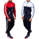 ZOGAA Plus Size S-3XL Men Track Suit Casual Sweatsuit Men 2 Piece Set Tops and Pants Matching Tracksuit for Men Two Pieces Set - iBay Direct