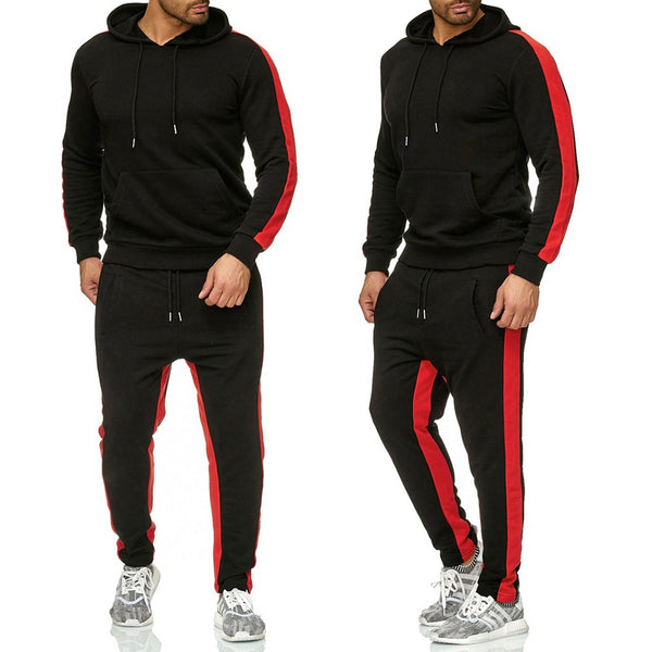 ZOGAA 2019 Brand Mens Gyms Bodybuilding Sets Casual Tracksuit Fitness Men Sweatsuit 2 Pieces Tops Pants Set for Male Outfits - iBay Direct
