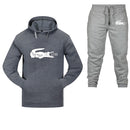 Men's Sports Suit New Thick Warm Hooded Sports Top + Sports Pants. - iBay Direct