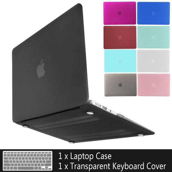 New laptop Case For APPle MacBook Air Pro Retina 11 12 13 15 16 mac Book 15.4 13.3 inch with Touch Bar Sleeve + Keyboard Cover - iBay Direct