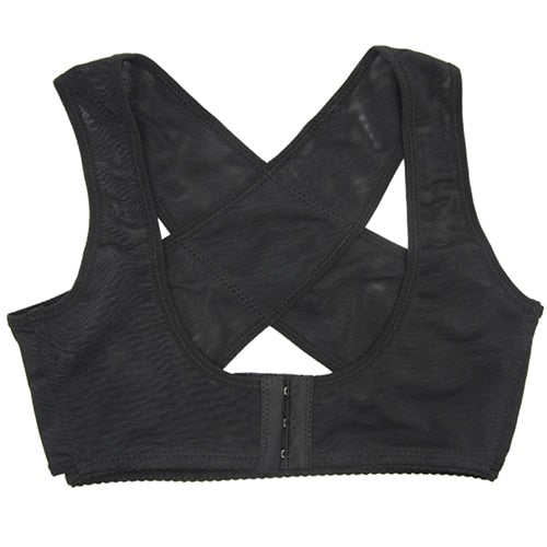 Lady Chest Posture Corrector Support Belt Body Shaper Corset Shoulder Brace for Health Care 5 Size - iBay Direct