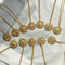 Gold Coin Disk Pendant Zodiac Necklace for Men Women - iBay Direct